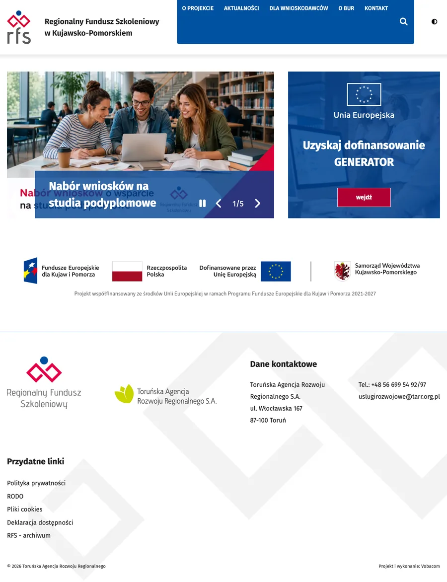 Platforma dofinansowań szkoleń ze środków UE